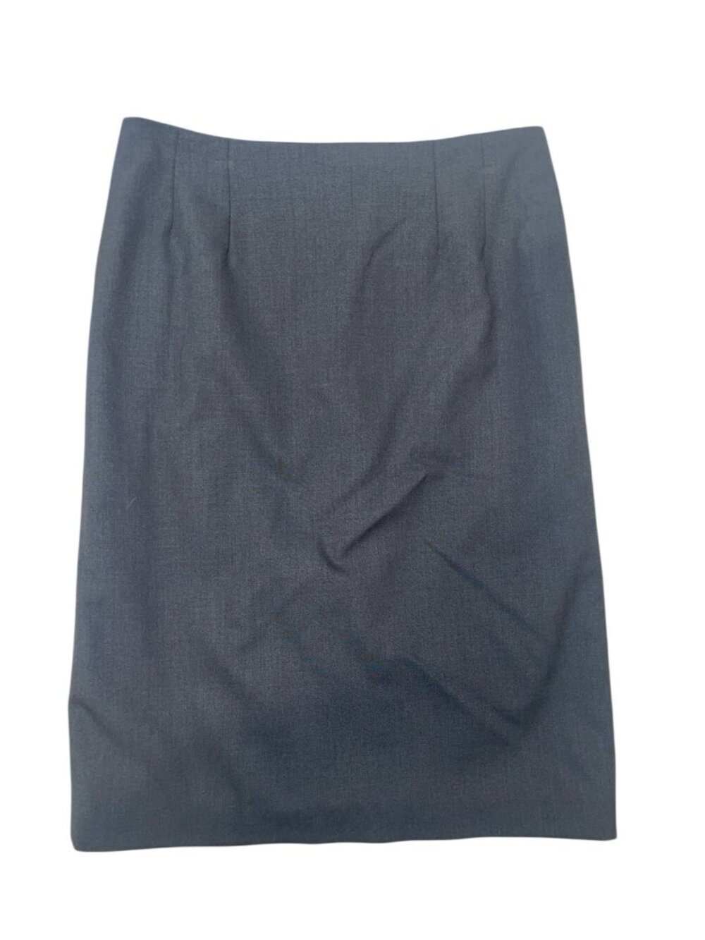 SIGNATURE BY LARRY LEVINE Women's Size 6 Gray Pencil Skirt